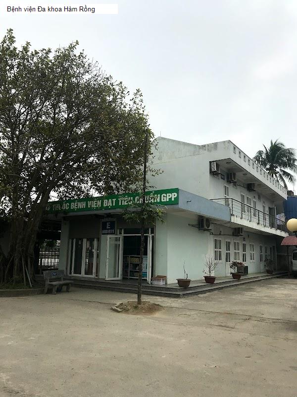 Bệnh viện Đa khoa Hàm Rồng