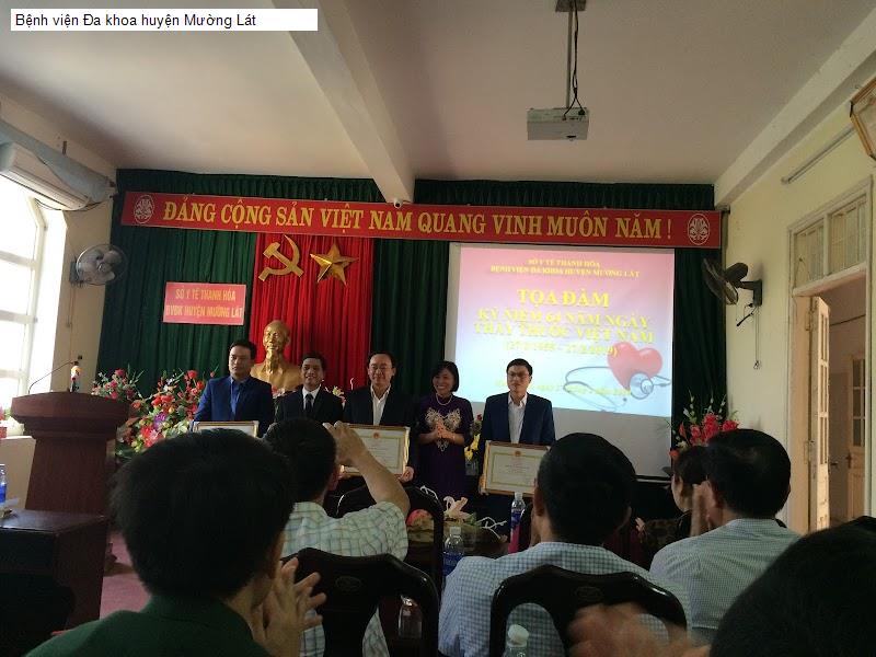 Bệnh viện Đa khoa huyện Mường Lát