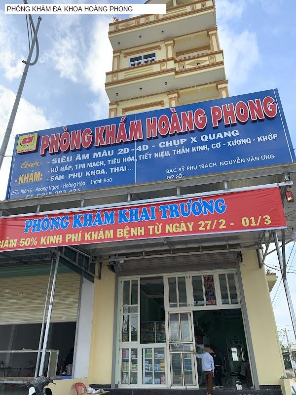 PHÒNG KHÁM ĐA KHOA HOÀNG PHONG