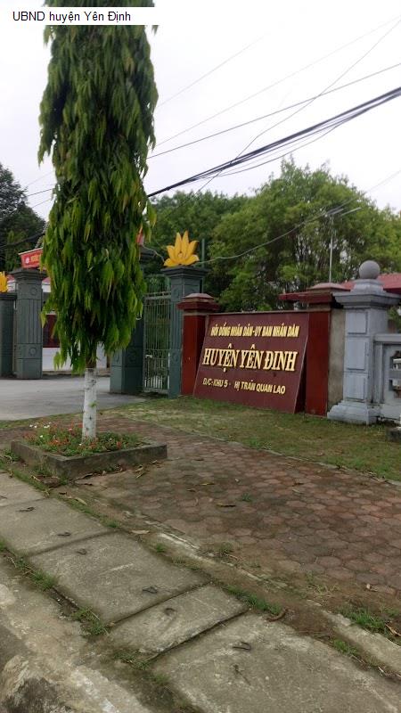 UBND huyện Yên Định