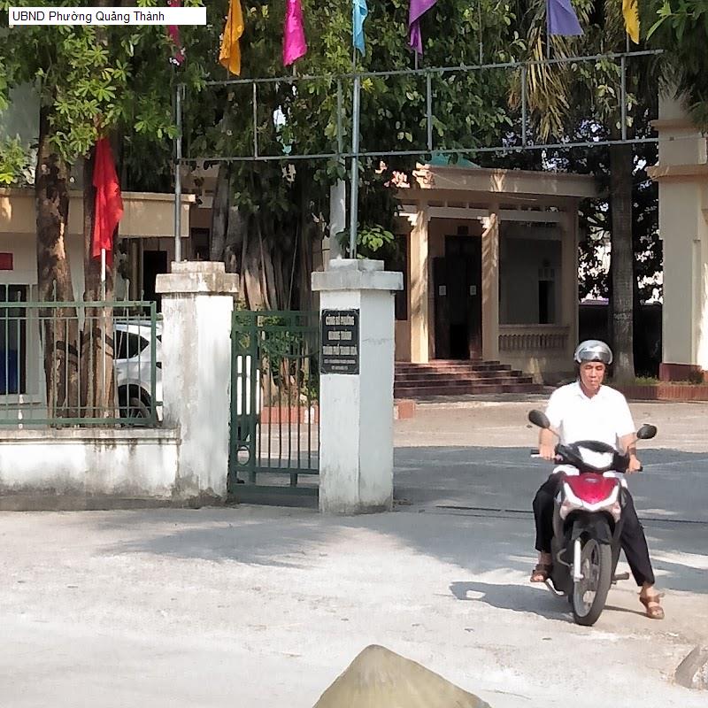 UBND Phường Quảng Thành