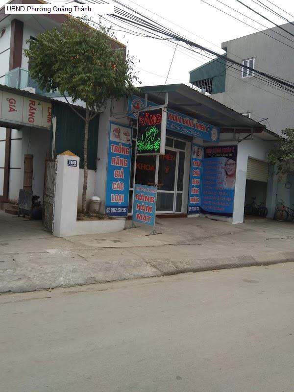 UBND Phường Quảng Thành