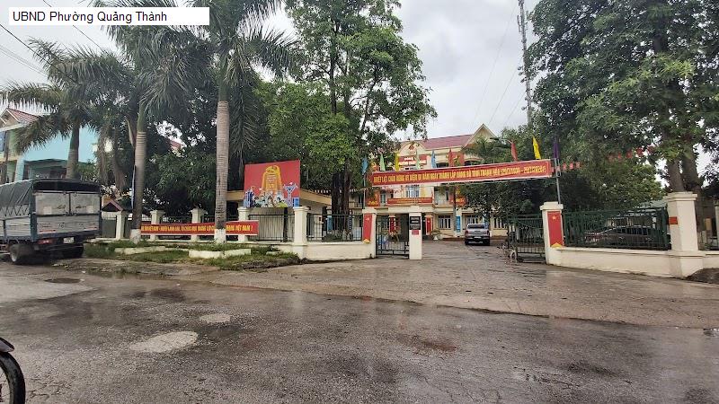 UBND Phường Quảng Thành