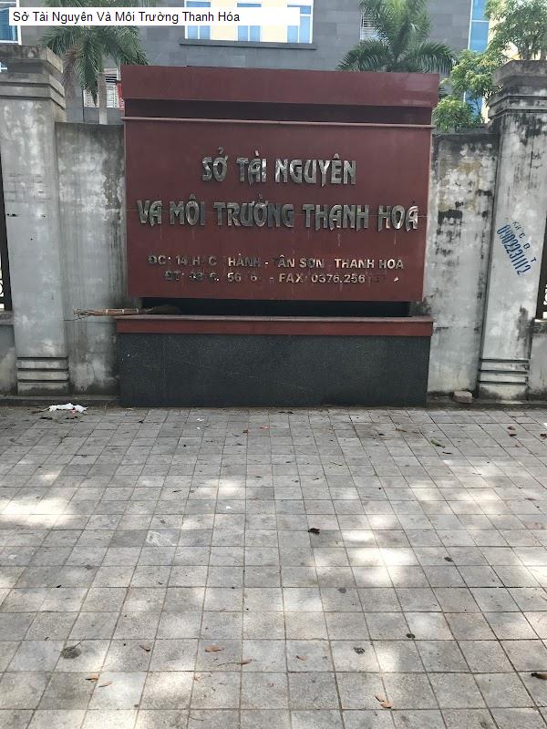 Sở Tài Nguyên Và Môi Trường Thanh Hóa