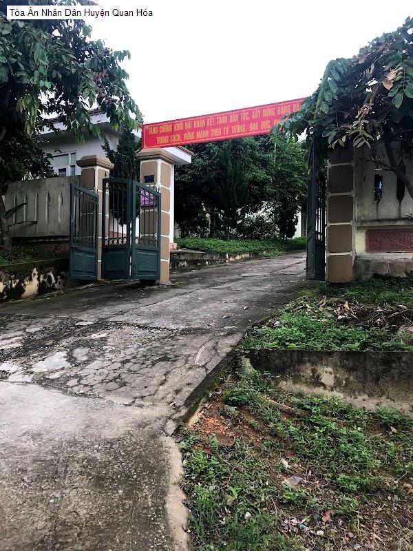 Tòa Án Nhân Dân Huyện Quan Hóa