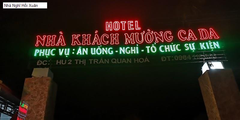 Nhà Nghỉ Hồi Xuân