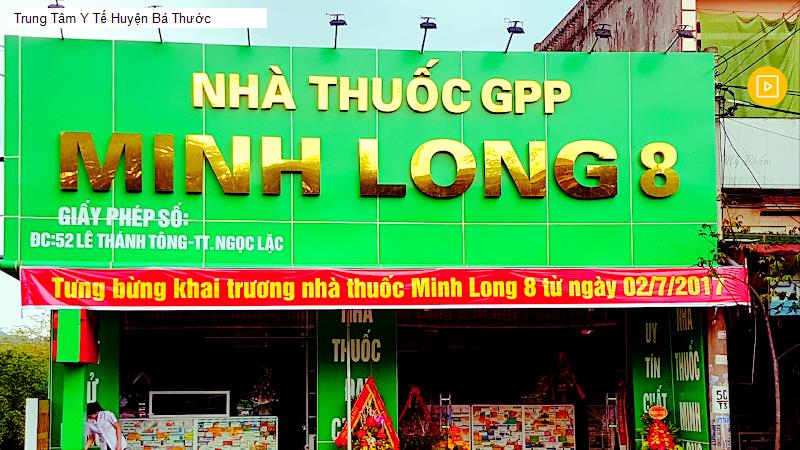 Trung Tâm Y Tế Huyện Bá Thước
