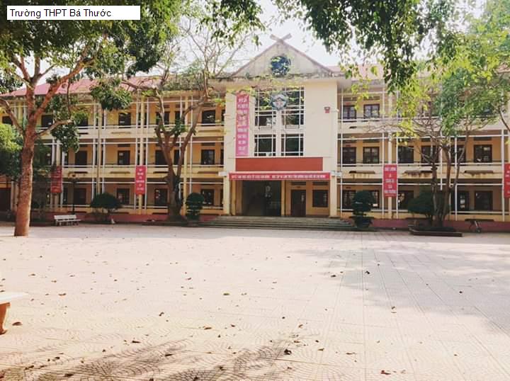 Trường THPT Bá Thước