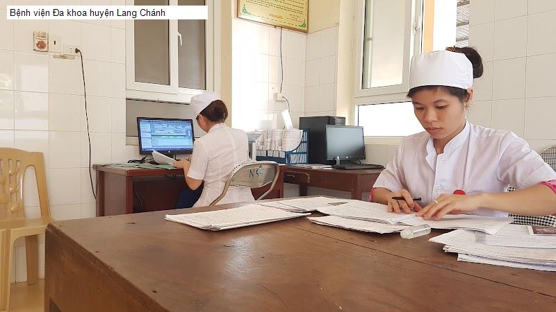 Bệnh viện Đa khoa huyện Lang Chánh