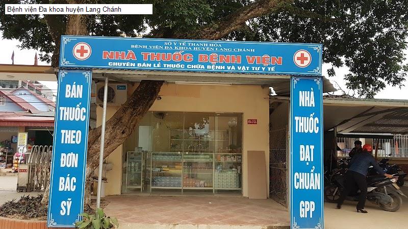 Bệnh viện Đa khoa huyện Lang Chánh