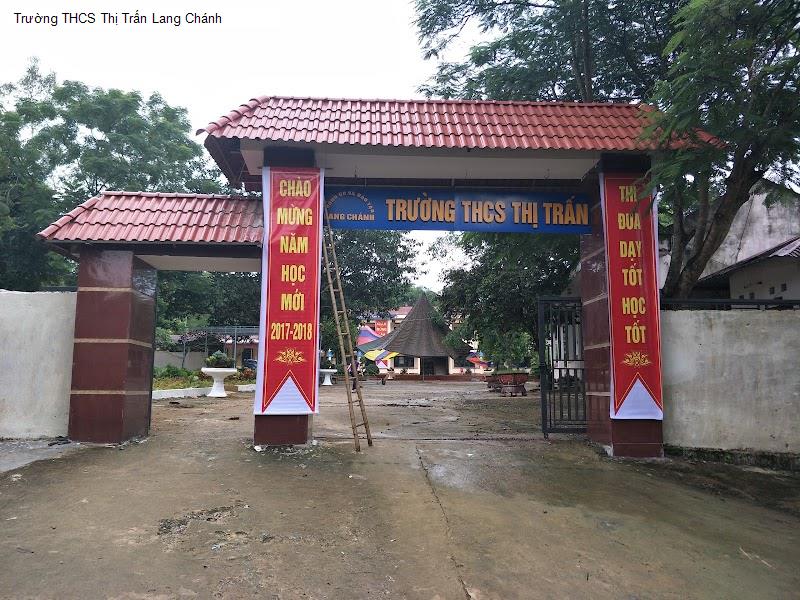 Trường THCS Thị Trấn Lang Chánh