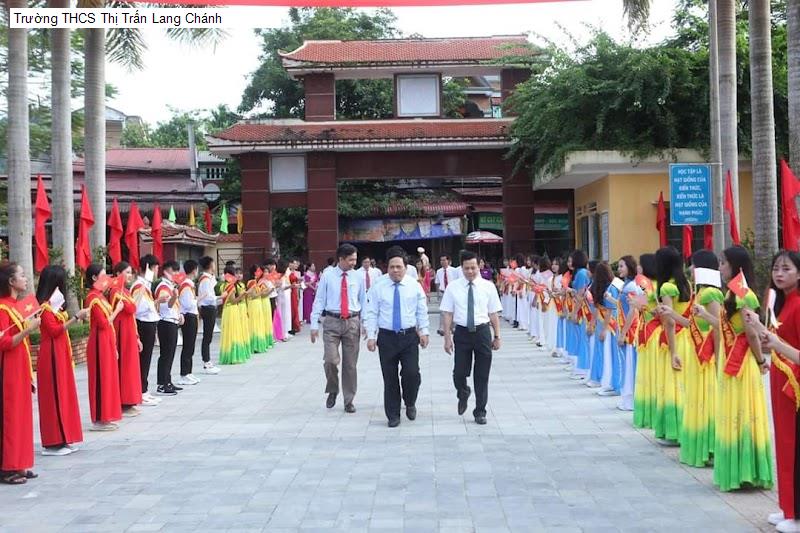 Trường THCS Thị Trấn Lang Chánh