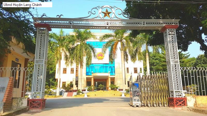 Ubnd Huyện Lang Chánh