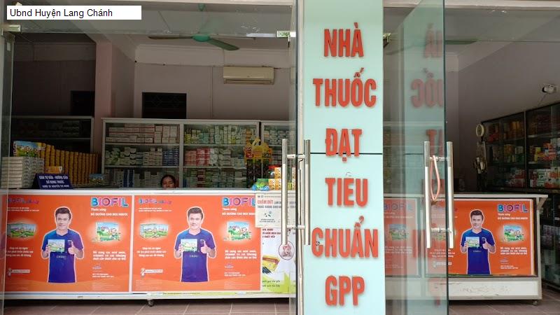 Ubnd Huyện Lang Chánh