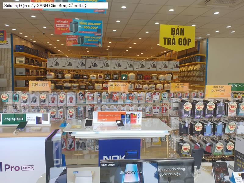 Siêu thị Điện máy XANH Cẩm Sơn, Cẩm Thuỷ