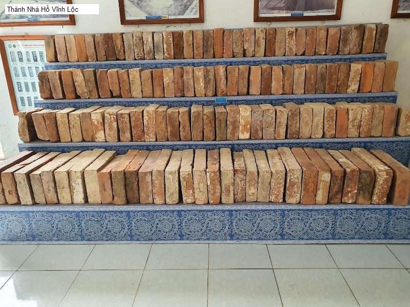Thành Nhà Hồ Vĩnh Lộc