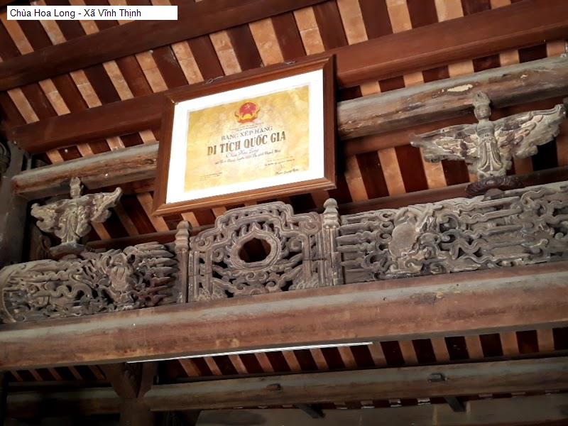 Chùa Hoa Long - Xã Vĩnh Thịnh