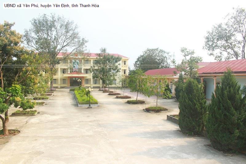 UBND xã Yên Phú, huyện Yên Định, tỉnh Thanh Hóa