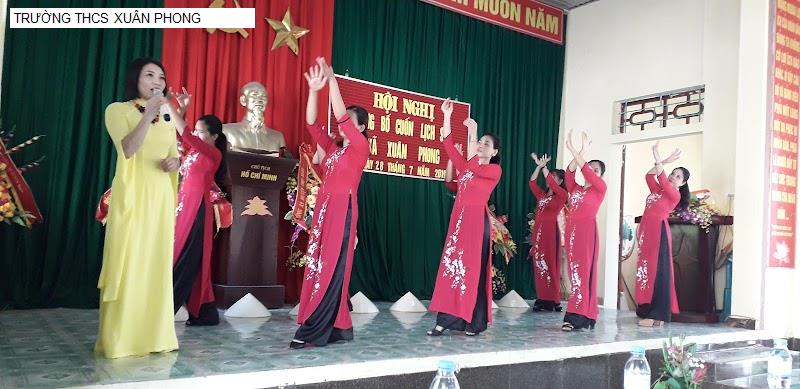 TRƯỜNG THCS XUÂN PHONG