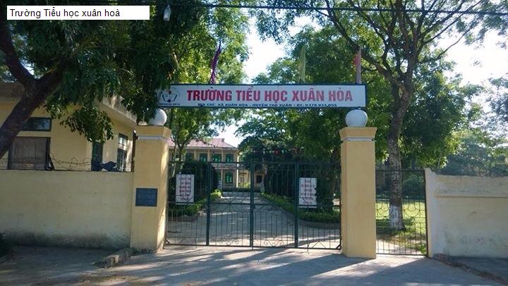 Trường Tiểu học xuân hoà