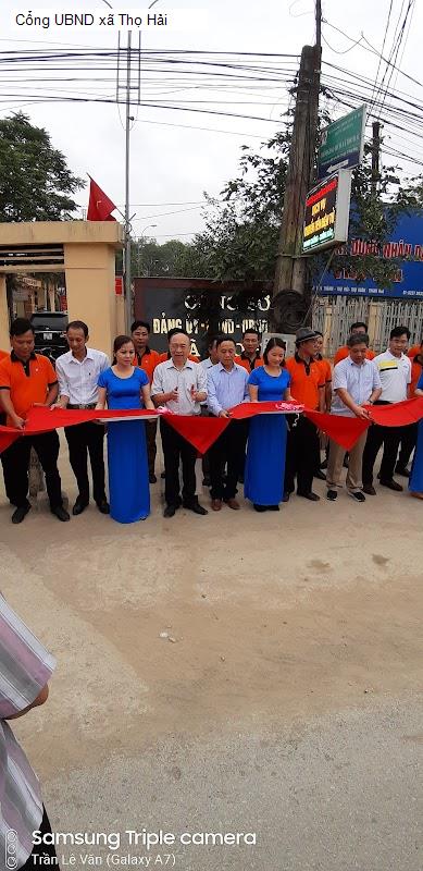 Cổng UBND xã Thọ Hải