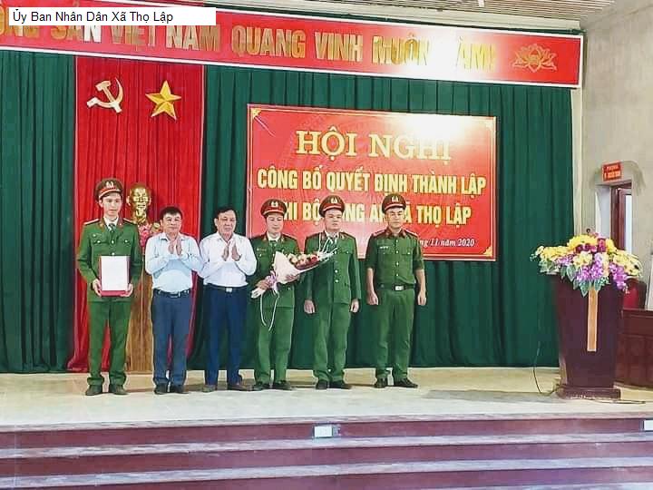 Ủy Ban Nhân Dân Xã Thọ Lập