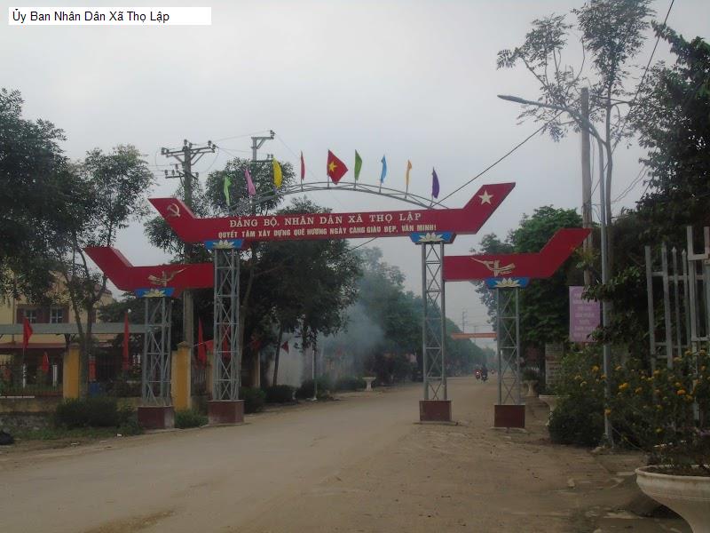 Ủy Ban Nhân Dân Xã Thọ Lập