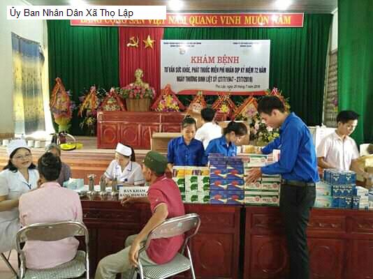 Ủy Ban Nhân Dân Xã Thọ Lập