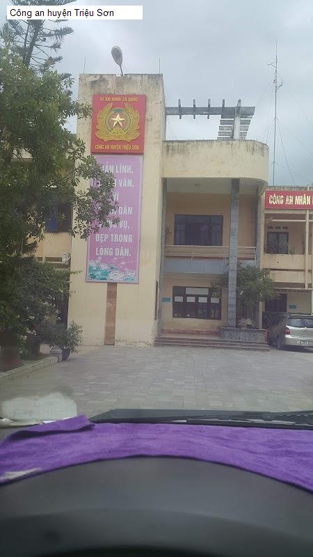 Công an huyện Triệu Sơn