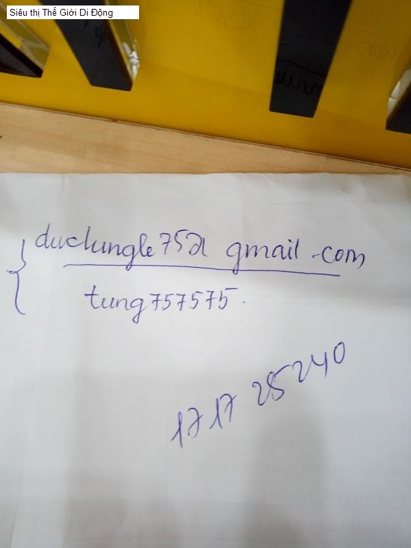 Siêu thị Thế Giới Di Động