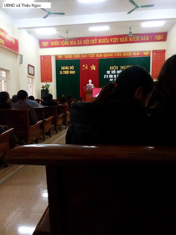 UBND xã Thiệu Ngọc