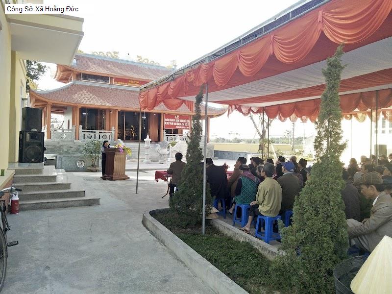 Công Sở Xã Hoằng Đức