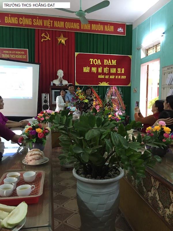 TRƯỜNG THCS HOẰNG ĐẠT