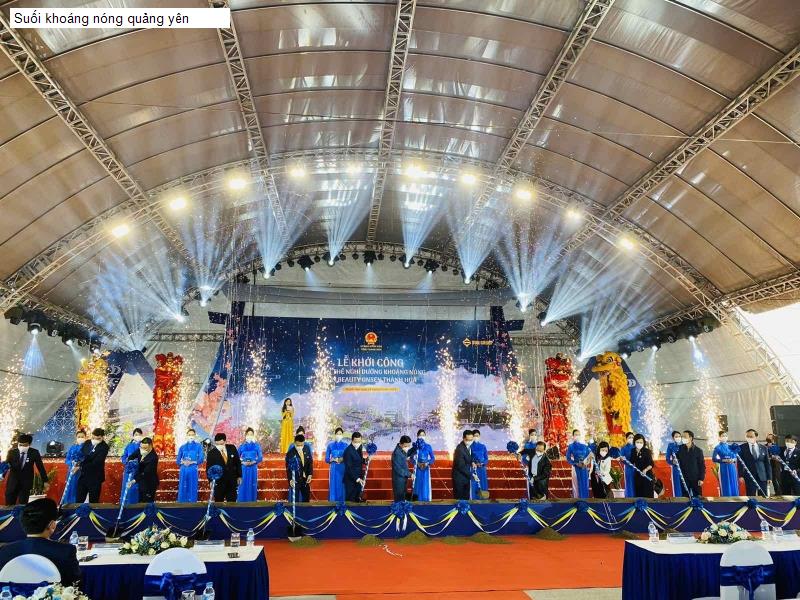 Suối khoáng nóng quảng yên